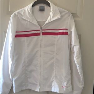Nike athletic zip up tennis/golf windbreaker